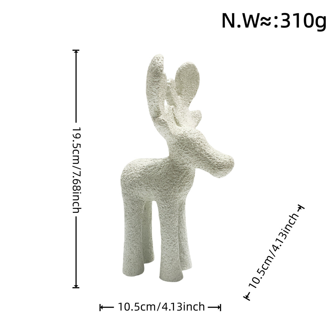 Stylish Reindeer Sculpture Kalsten