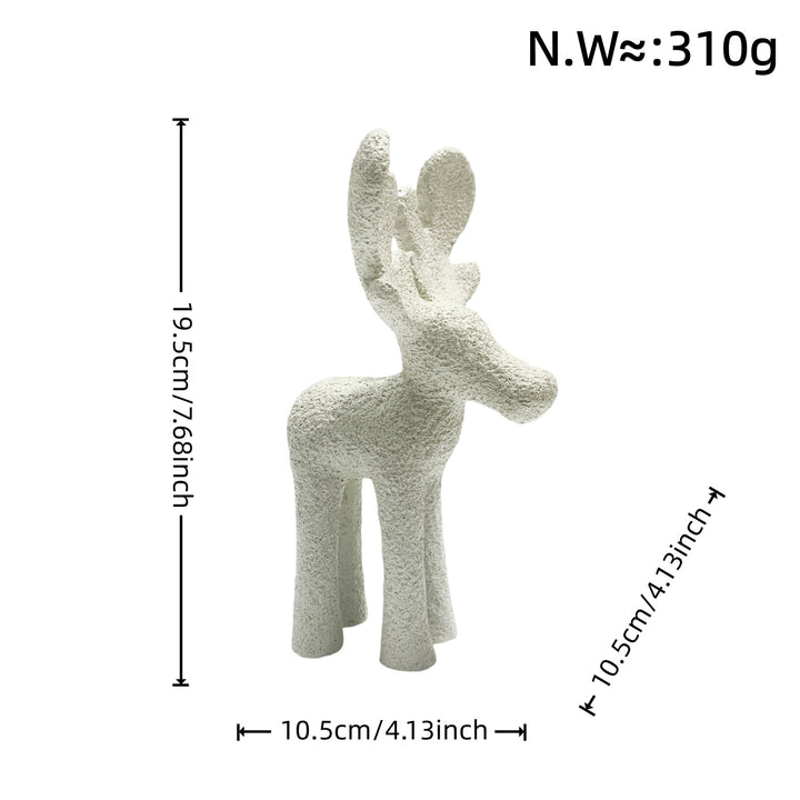 Stylish Reindeer Sculpture Kalsten