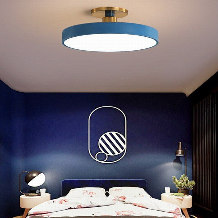 Modern Round Flush Mount Light