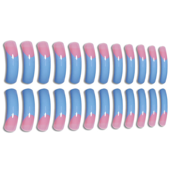 Glossy Long Stiletto Press-On Nails Kalsten