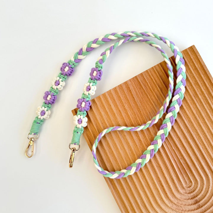 Handmade Macrame Floral Dog Leash Kalsten