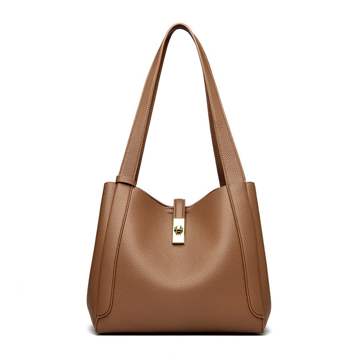 Elegant Structured Shoulder Tote Kalsten