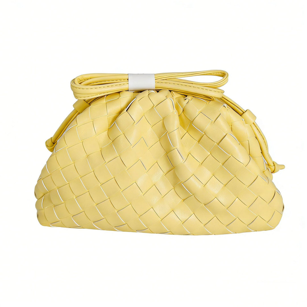 Textured Woven Handheld Clutch Kalsten