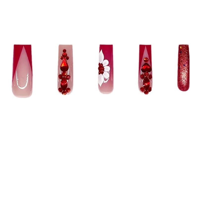 Glamorous Decorative Nail Set Kalsten