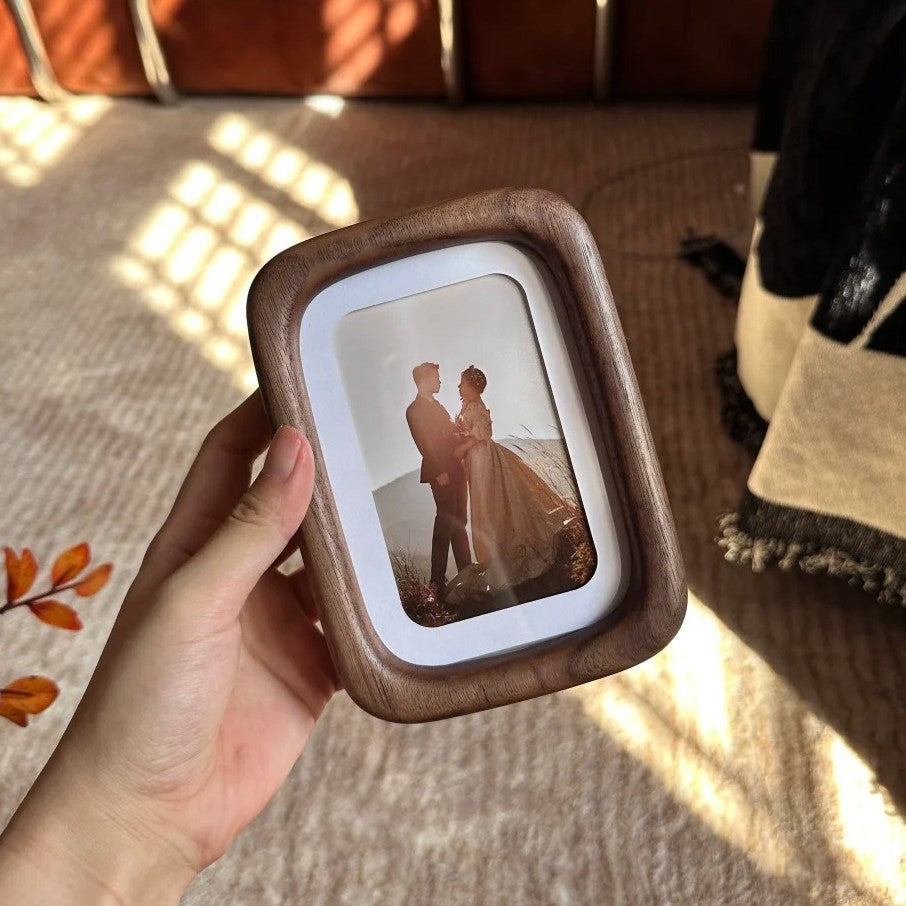 Decorative Wooden Photo Frame for Home Display