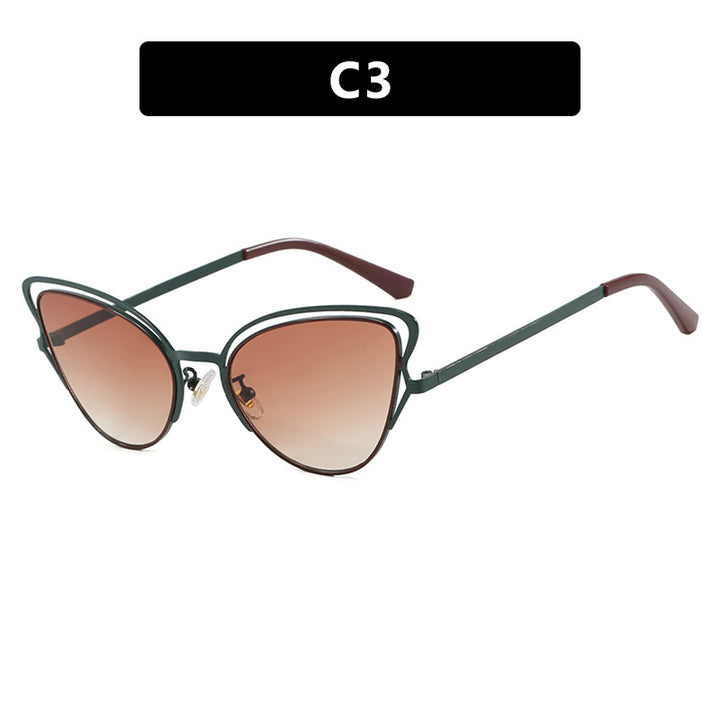 Women's Cat-Eye Glasses with Elegant Metal Frame and Comfortable Fit Kalsten