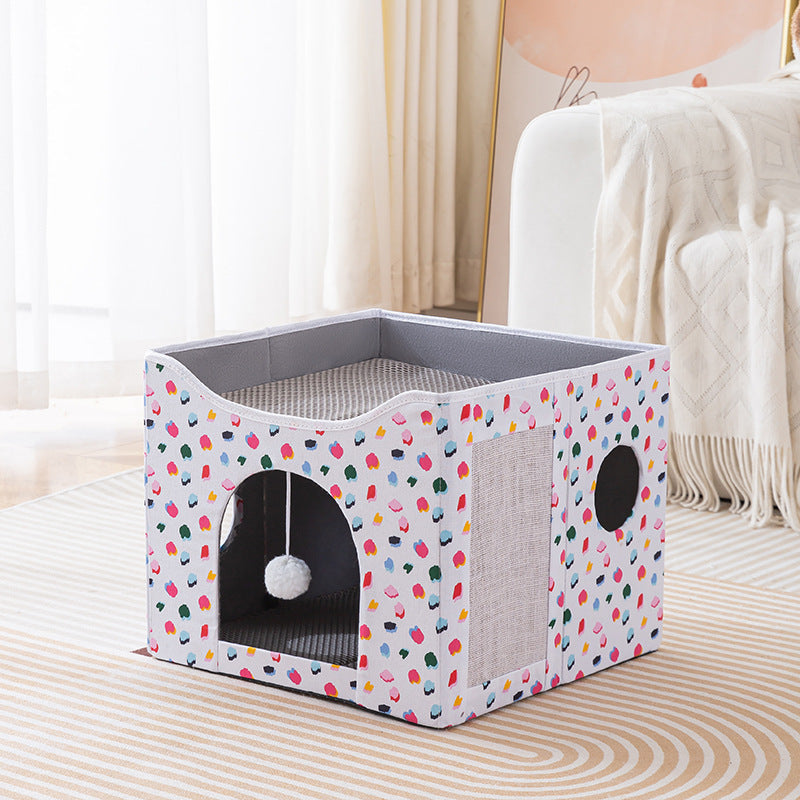 Interactive Cat Toy House Kalsten