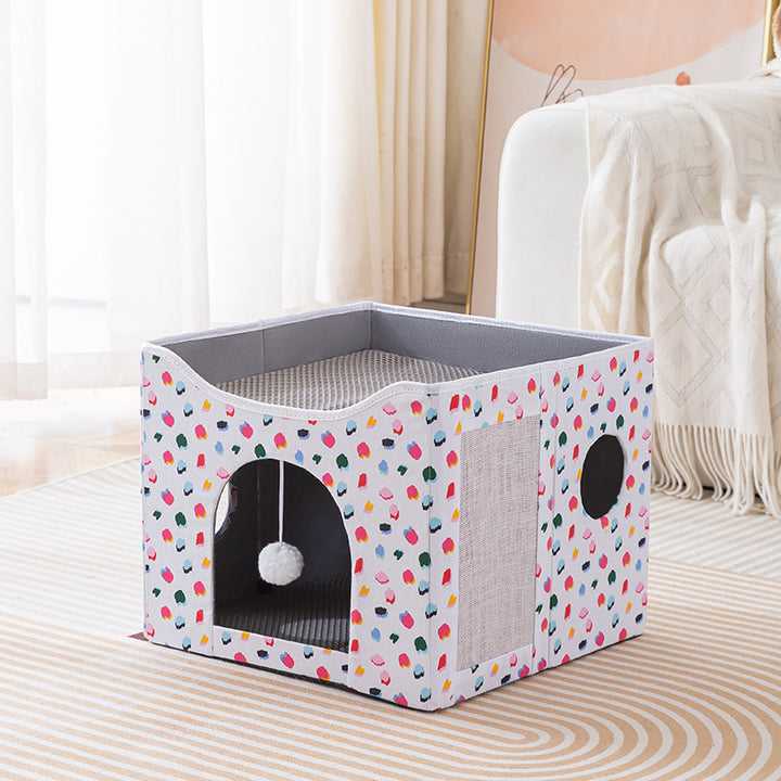 Interactive Cat Toy House Kalsten