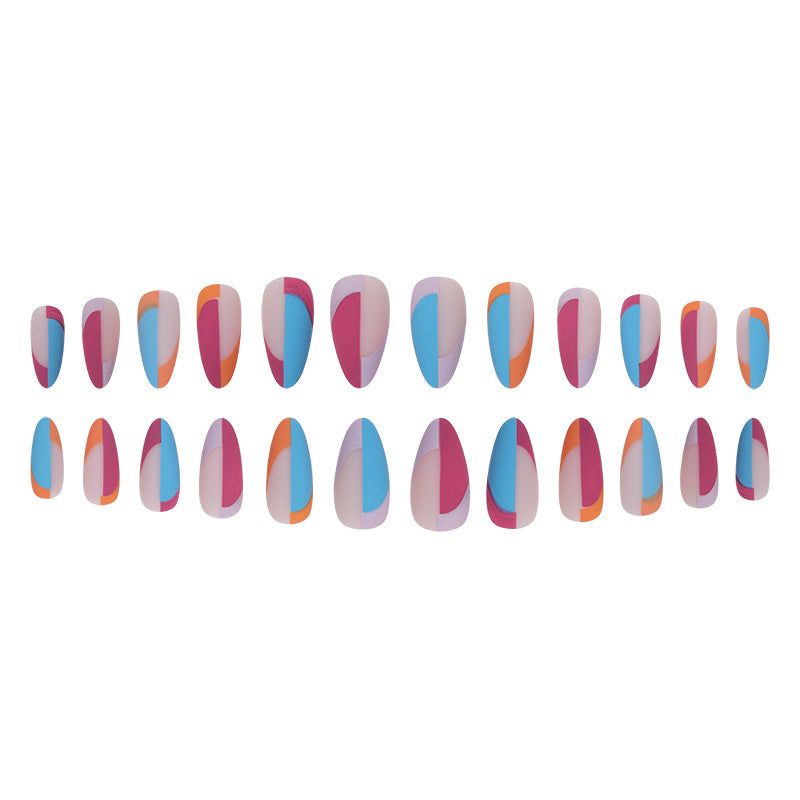 Artistic Pointed Press-On Nail Set Kalsten