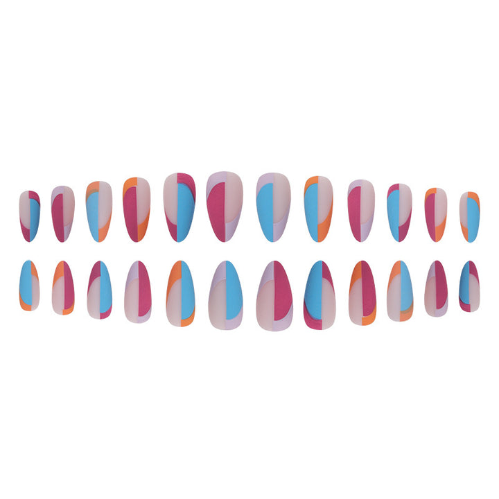 Artistic Pointed Press-On Nail Set Kalsten