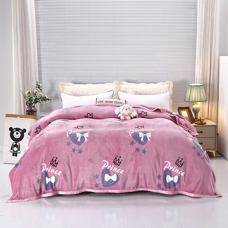 Unisex cuddle blanket with playful cloud design Kalsten