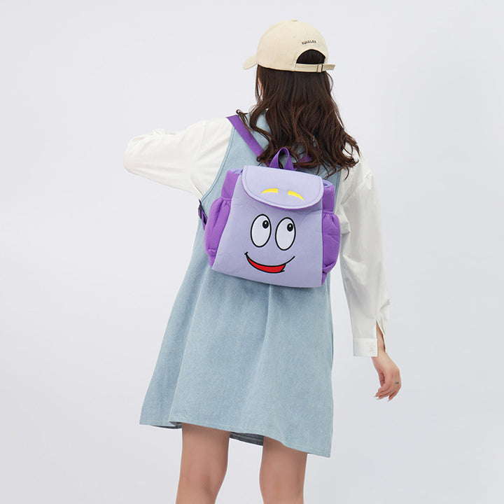 Cute Cartoon-Themed Mini Backpack