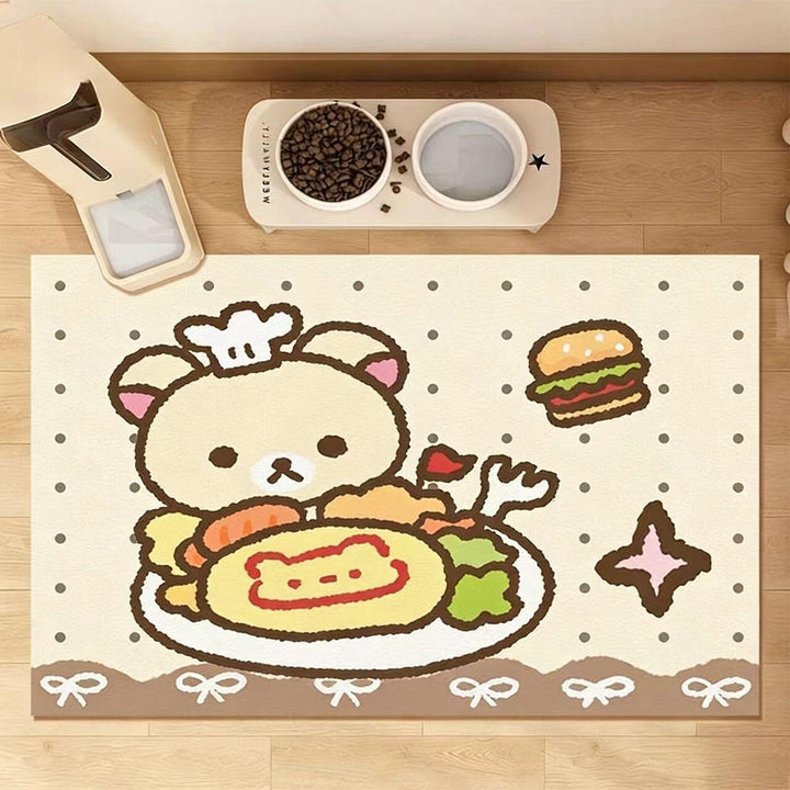 Cartoon Duck Themed Area Rug for Home