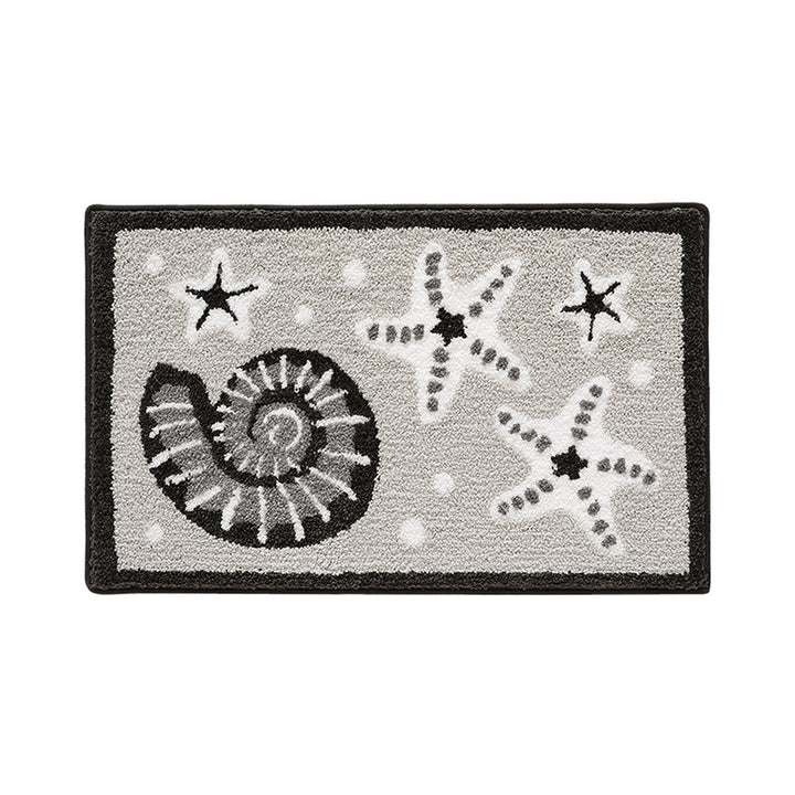 Coastal-Themed Bath Mat Kalsten