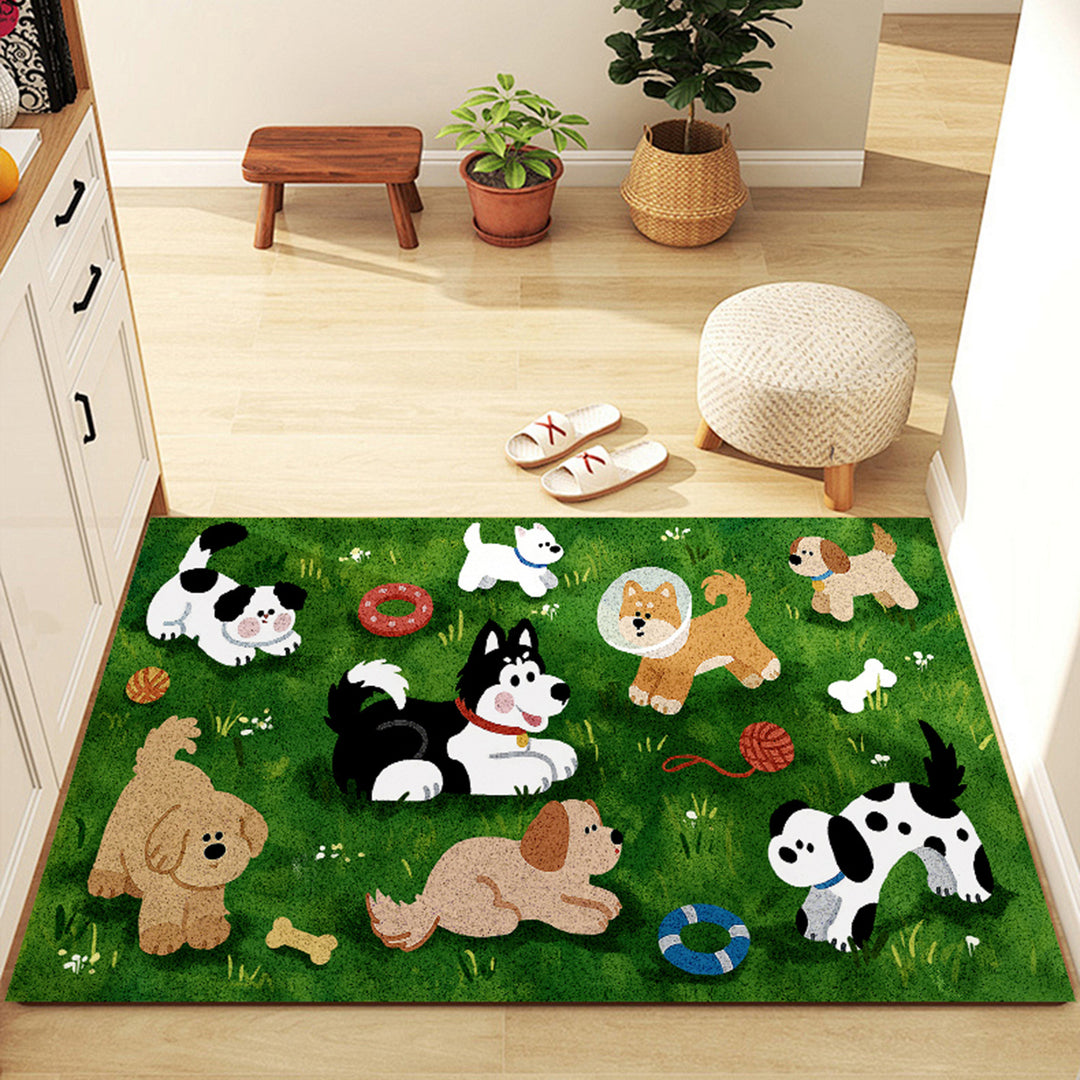 Cute Cartoon Duck Themed Area Rug