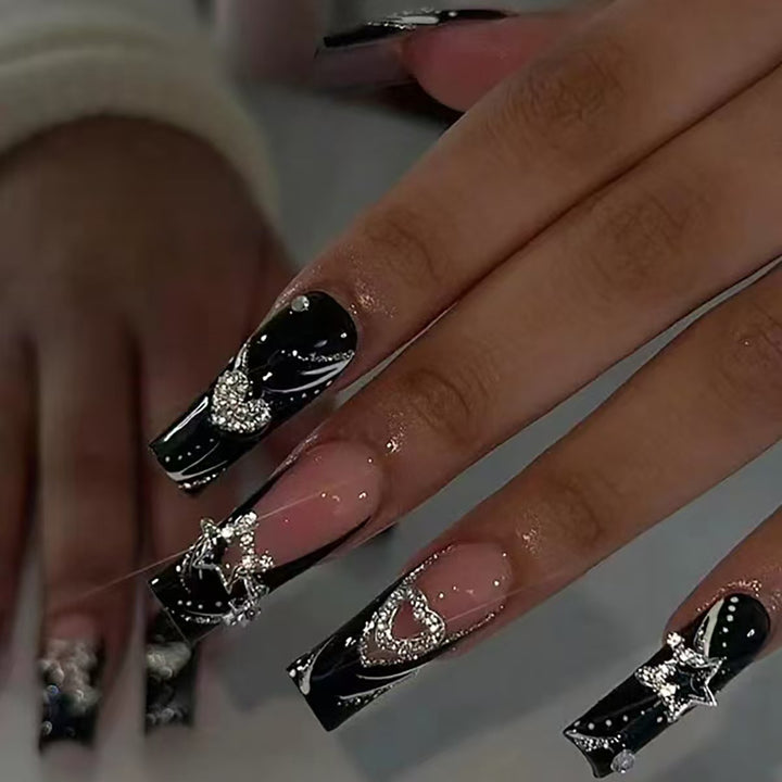 Chic Almond-Shaped Press-On Nail Set Kalsten