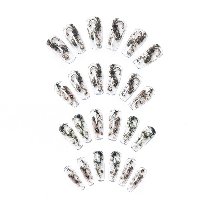 Artistic Patterned Nail Art Kalsten