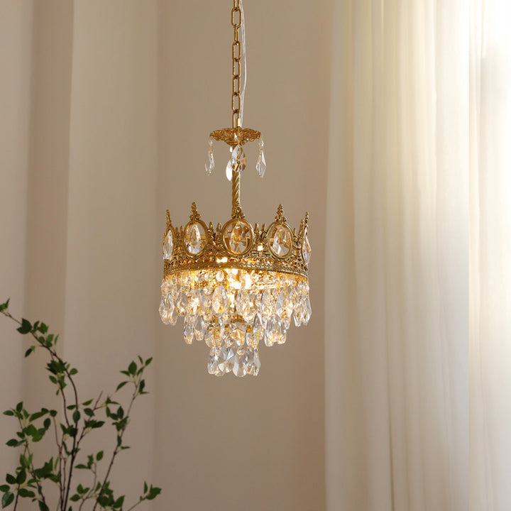 Ornate Crystal Chandelier