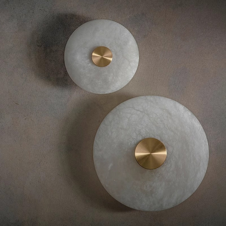 Modern Alabaster Wall Sconce