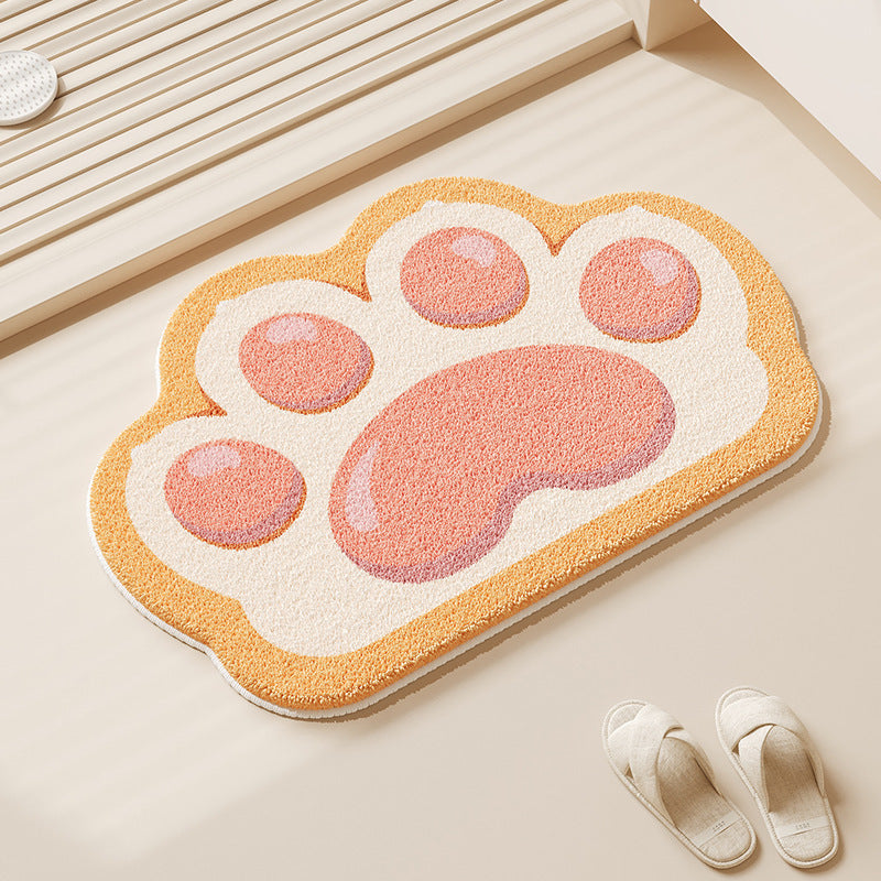 Cat Paw Shaped Floor Mat Kalsten