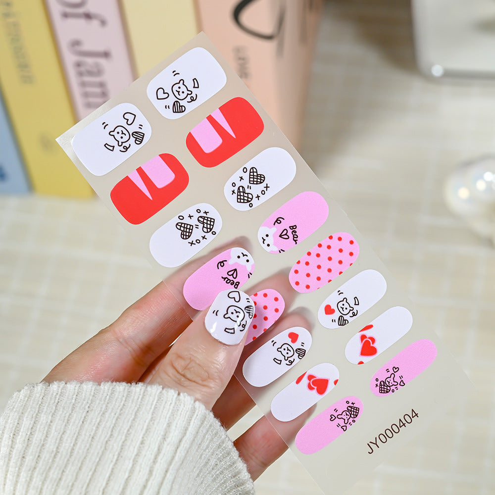 Vibrant Nail Art Stickers