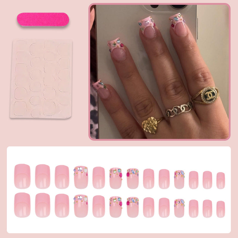 Nail art set with sparkling decorative elements Kalsten