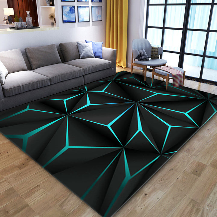 Geometric Patterned Area Rug Kalsten