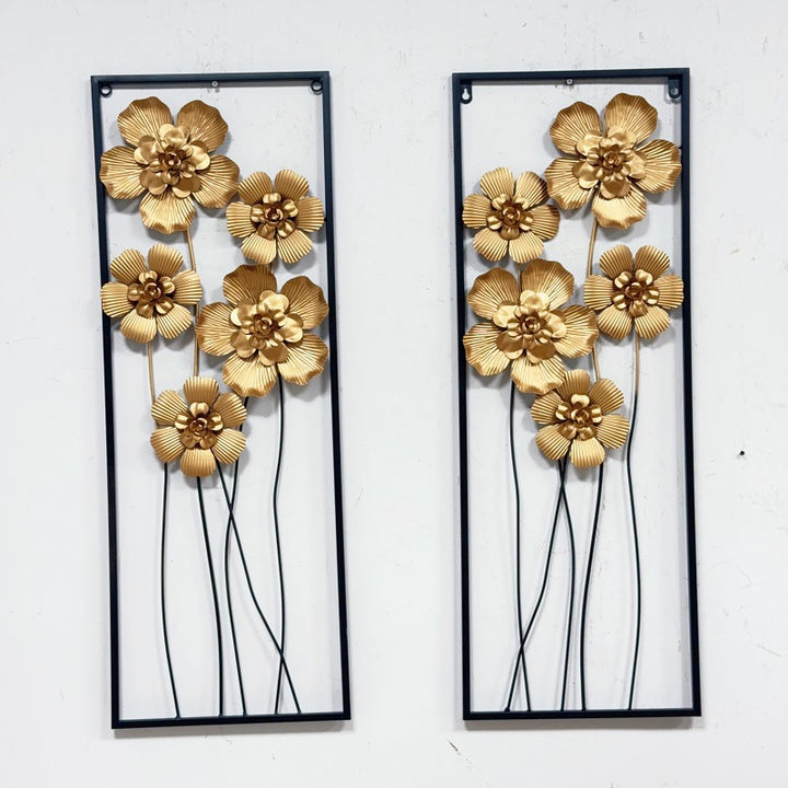Artistic Floral Wall Metal Decor Kalsten