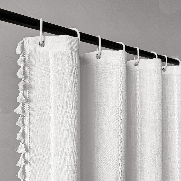 Premium Cotton Bathroom Shower Curtain Kalsten