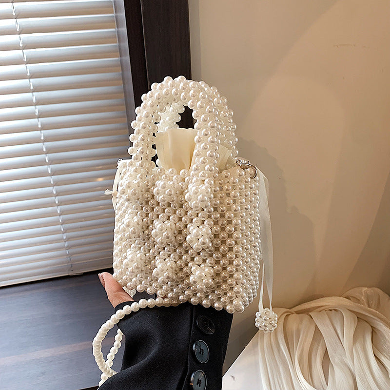Pearl-Embellished Evening Handbag  1791041666