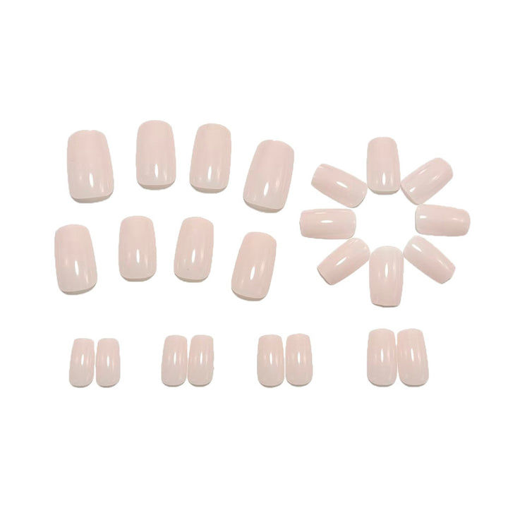 Artificial nails in elegant nude look Kalsten