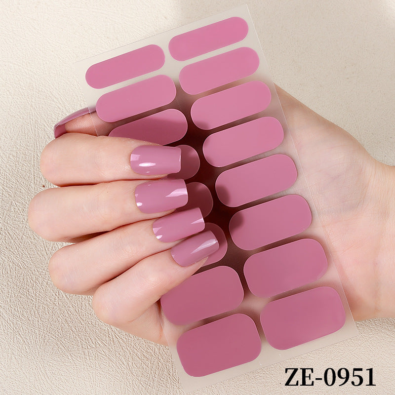 Matte Gel Nail Strips