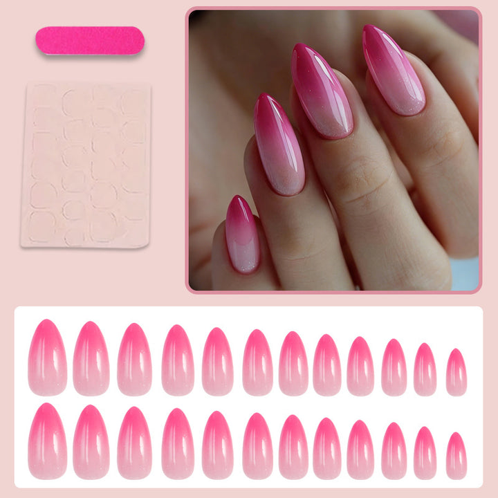 Artificial nails with elegant ombre design Kalsten