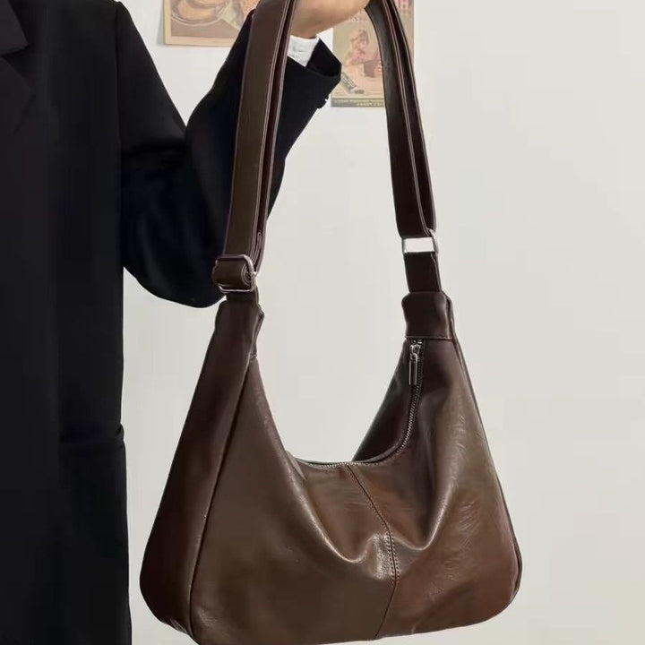 WoLuxe Leather Hobo Bag