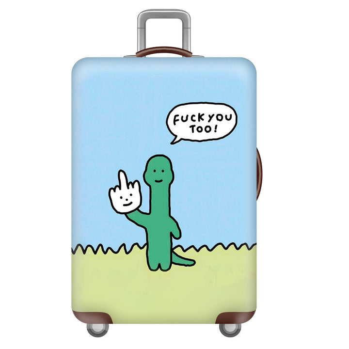 Women’s Hardshell Luggage with Creative Cartoon Design Kalsten