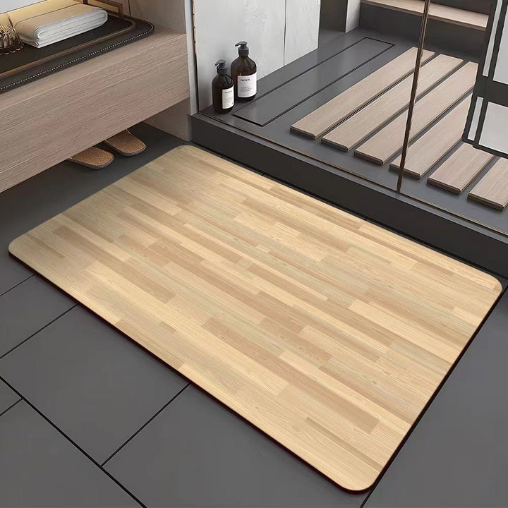 Modern Patterned Bath Mat Kalsten