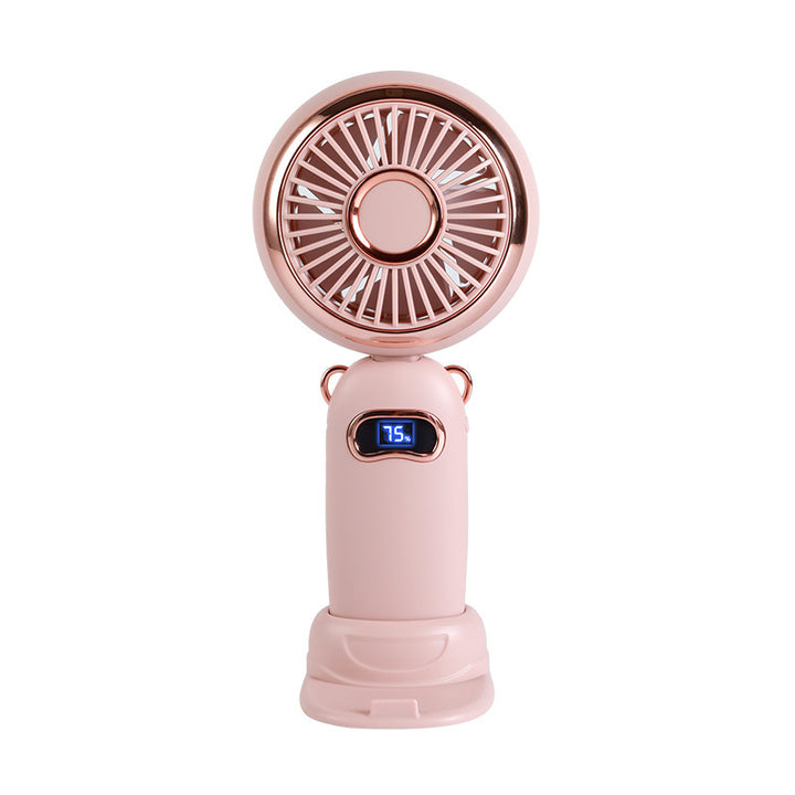 Unisex Portable Mini Hand Fan with Digital Control Kalsten