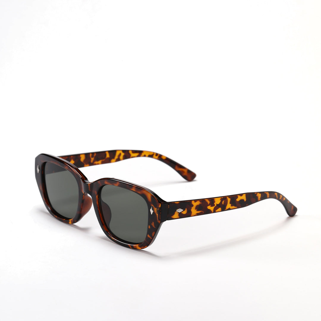 Women's stylish square sunglasses with high-quality tortoiseshell frame Kalsten