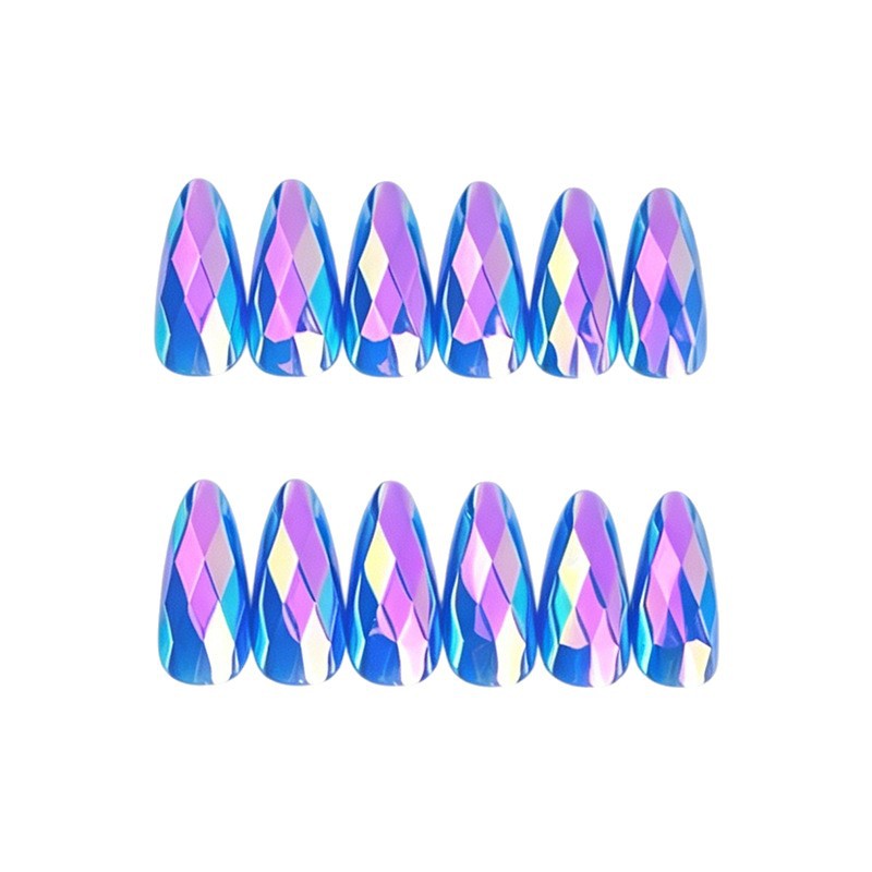 Diamond Pattern Nail Art Set Kalsten