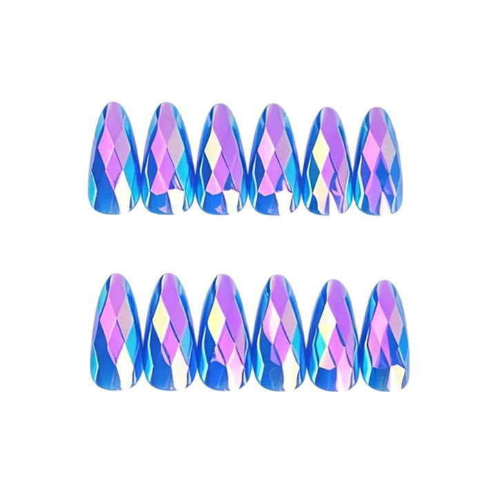Diamond Pattern Nail Art Set Kalsten