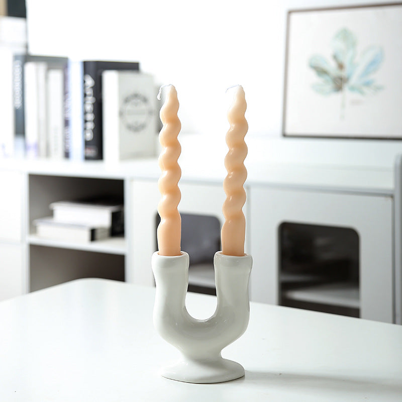 Decorative Flower Candle Holder Kalsten