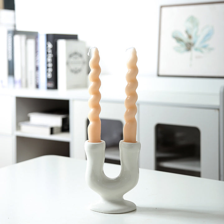Decorative Flower Candle Holder Kalsten