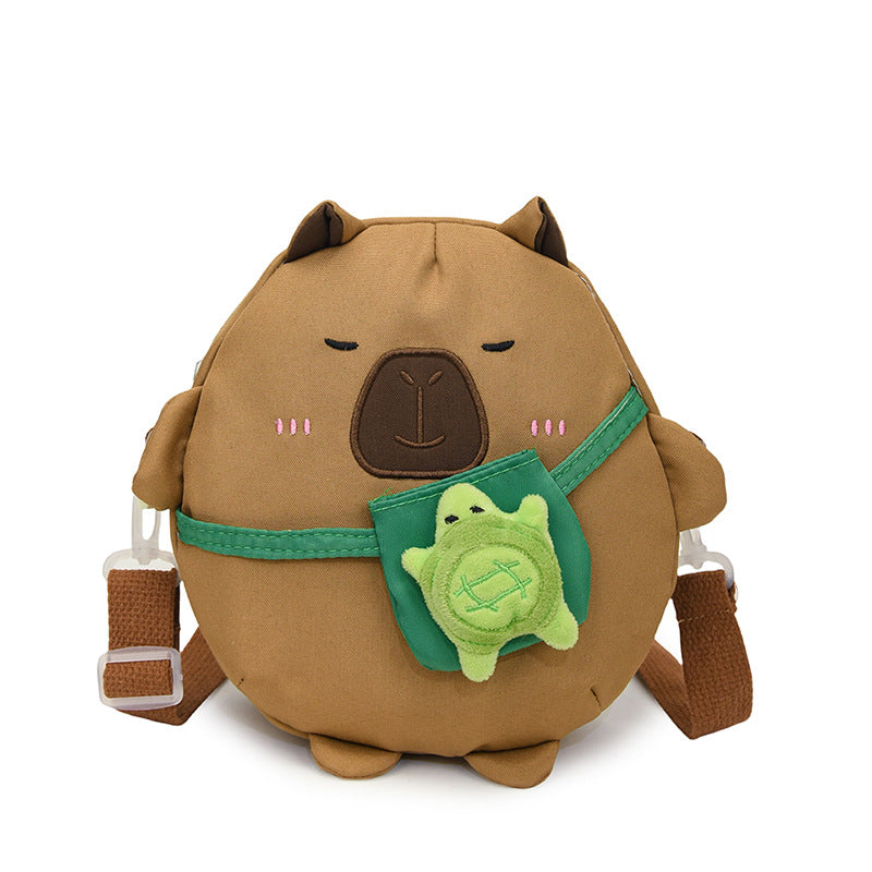 Plush Shoulder Bag in Animal Design Kalsten