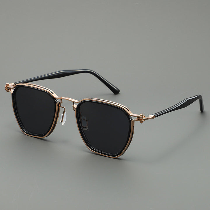 Men's Polarized Geometric Sunglasses Kalsten