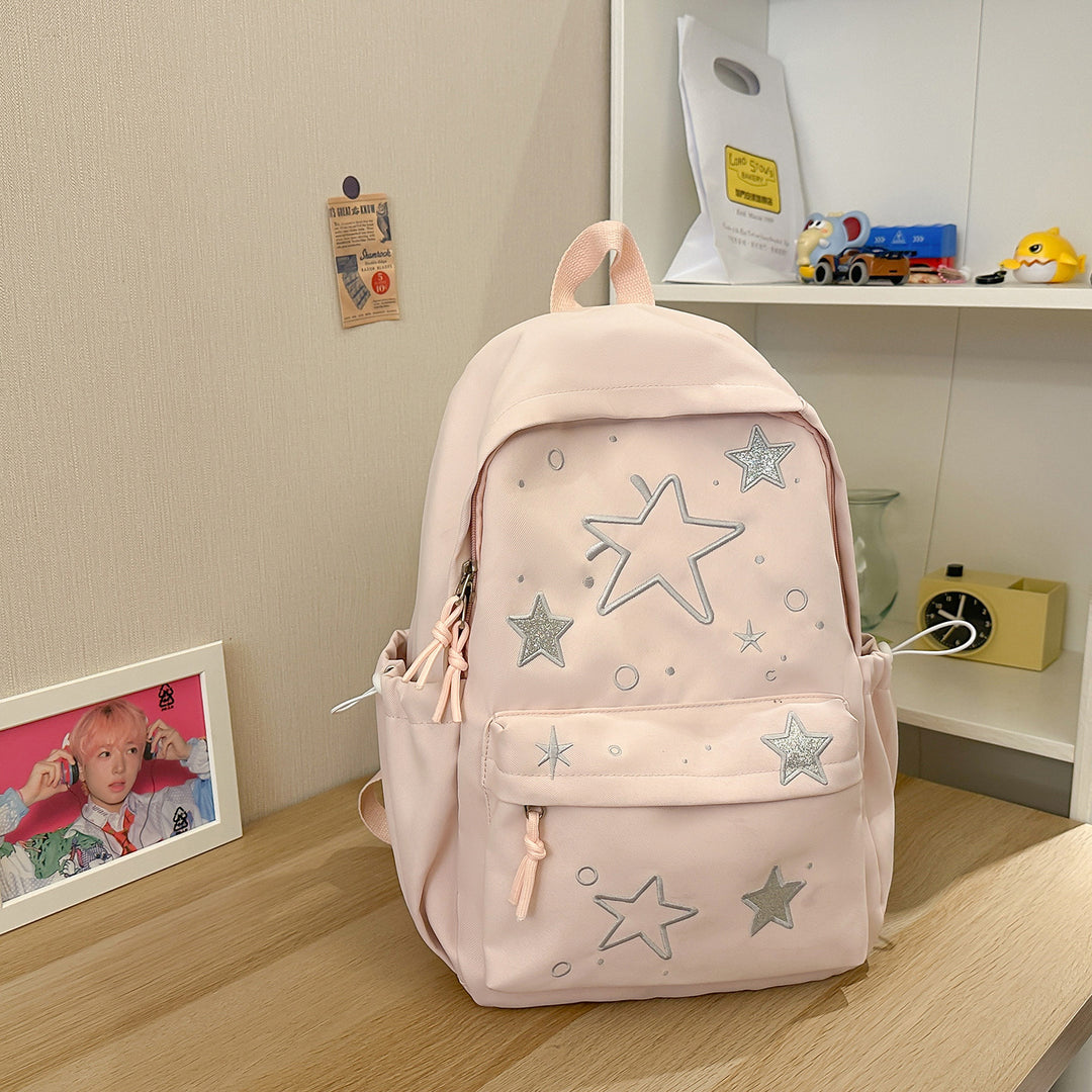 Cute Star-Embellished Backpack Kalsten