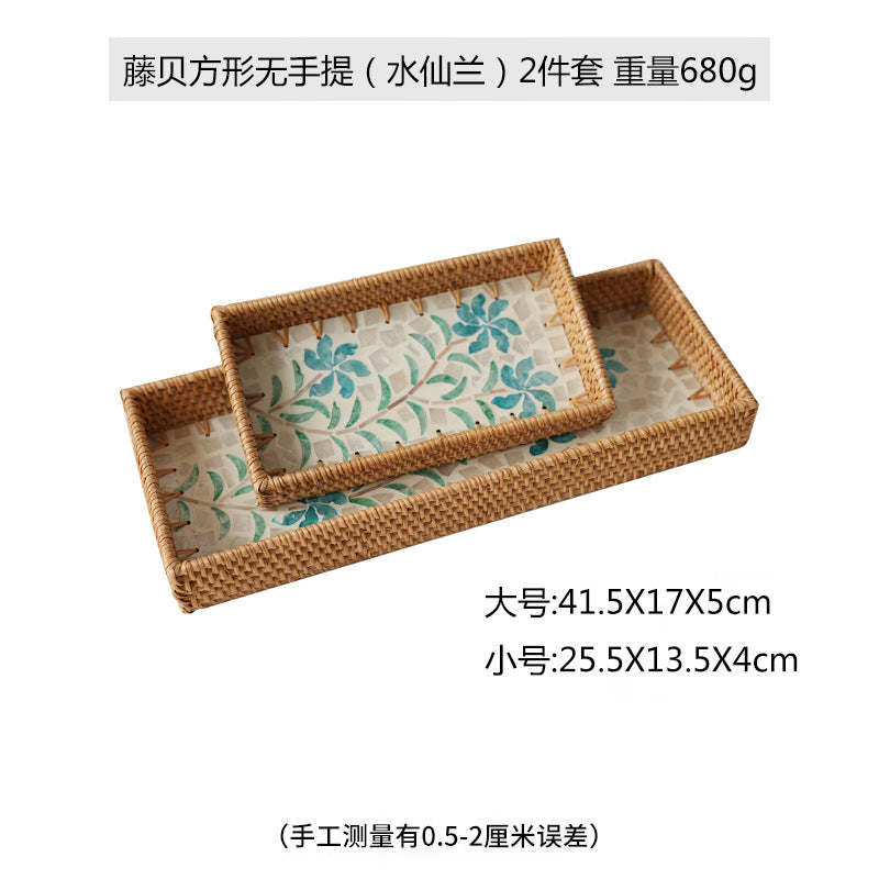Ladies rectangular decoration bowl Kalsten