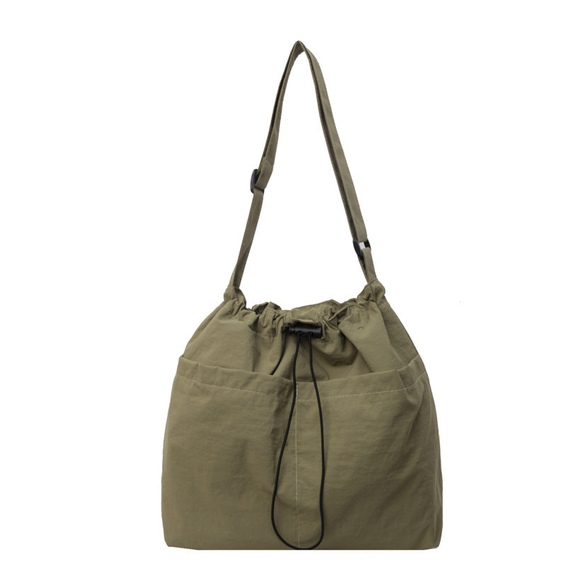 Casual Drawstring Utility Tote