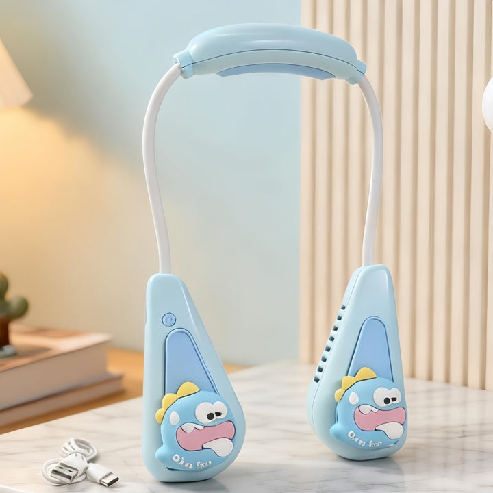 Ladies Portable Neck Fan with Cute Animal Design Kalsten