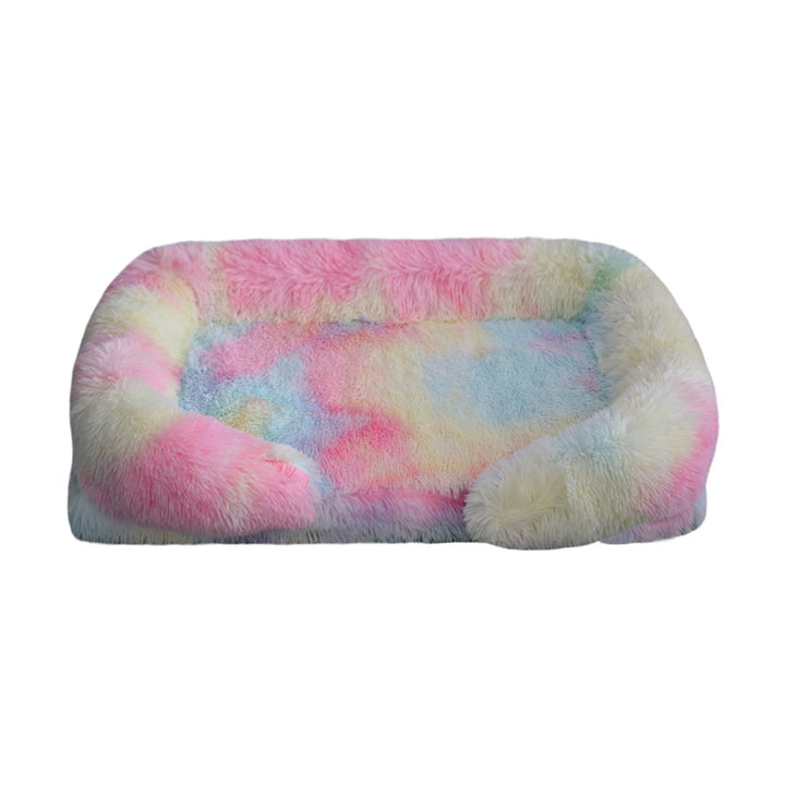 Plush Bolstered Dog Bed