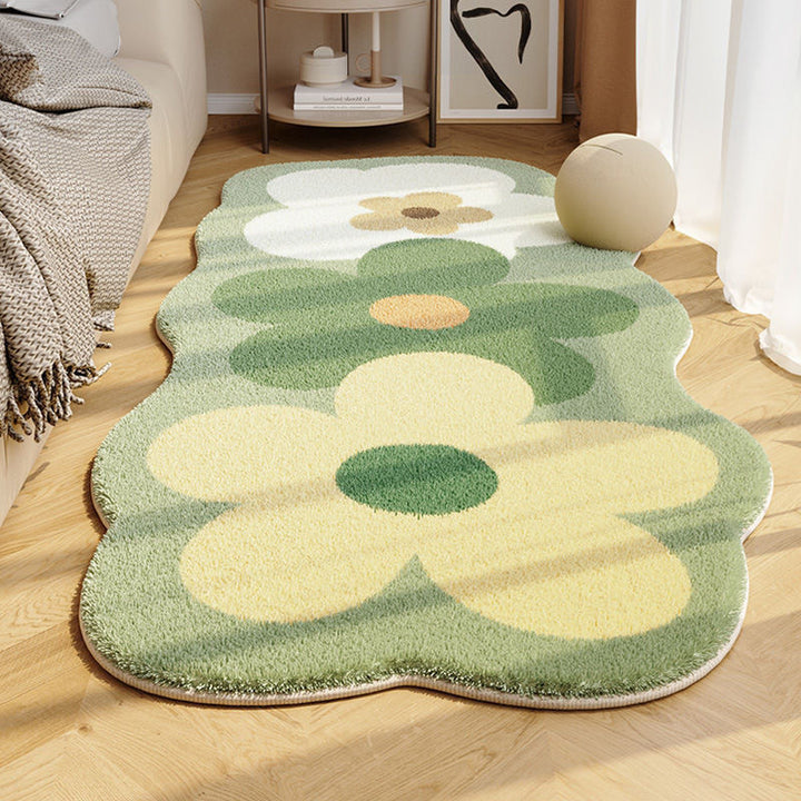 Flower Patterned Area Rug Kalsten